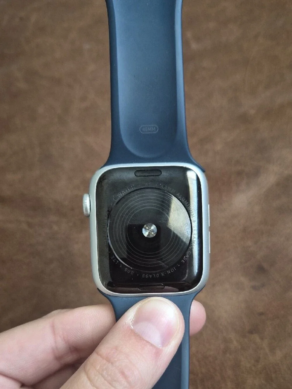 Smartwatch Pair - Blue Silicone Strap + Silver Metal Band